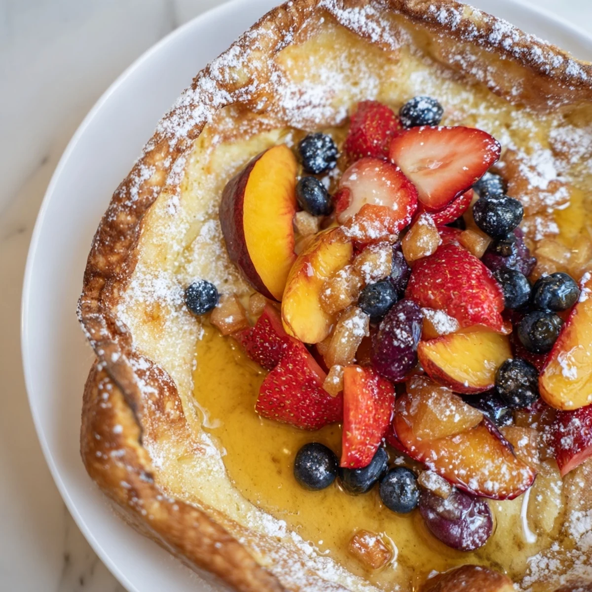 Schnelle deutsche Pfannkuchen