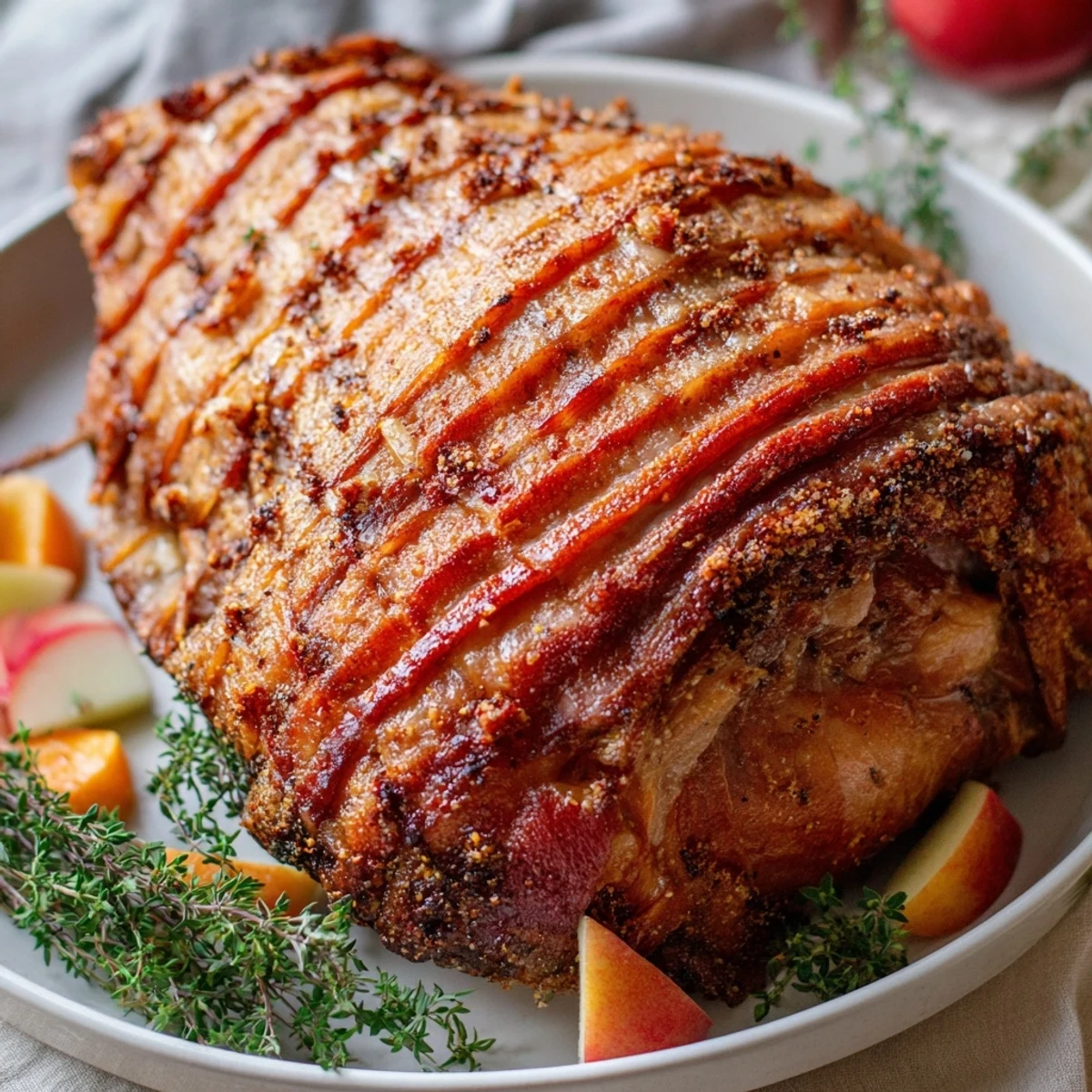A golden-brown Festive Roast Goose with crispy skin, ready for a holiday dinner.