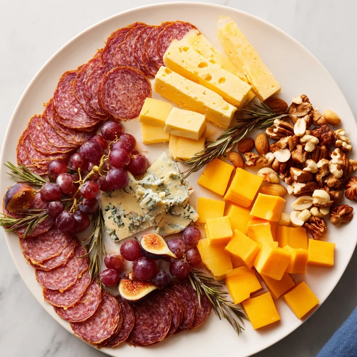 Wild Charcuterie Brett Auswahl