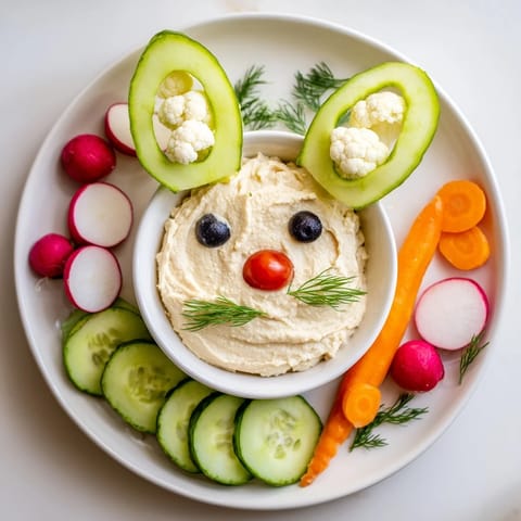 Bunny Meadow Veggie Board