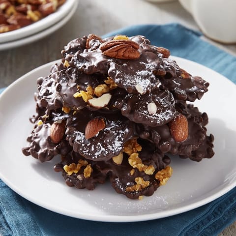 Pinecone Schoko Nuss Häufchen