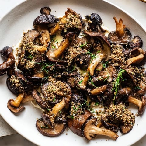 Wildpilze mit Kräuter-Moos