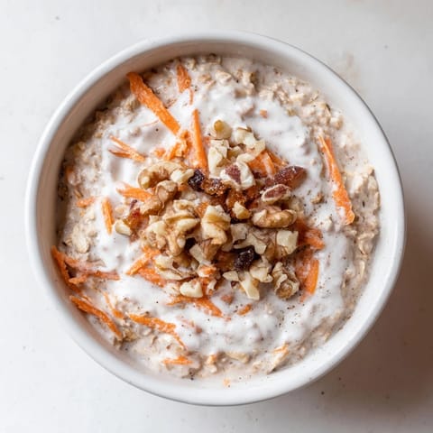 Karotten Hafer Overnight Oats