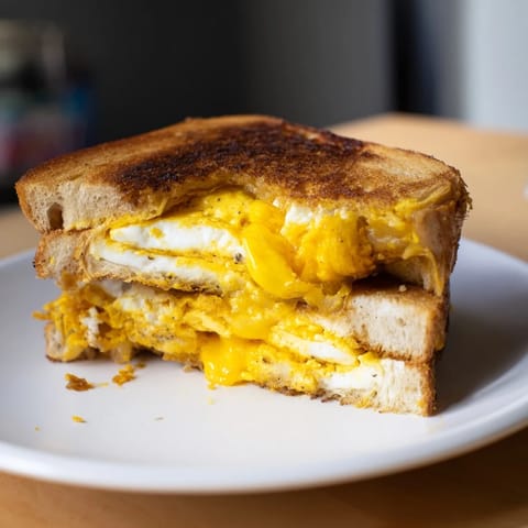 Feta Eier Grilled Cheese