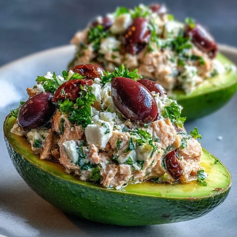 Mediterrane Thunfisch Avocados #305