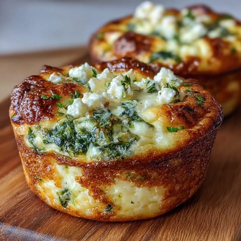 Keto Spinat Feta Muffins #308