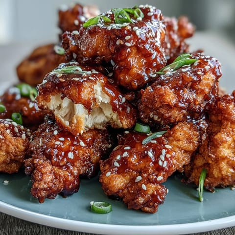 Knuspriges Koreanisches Huhn