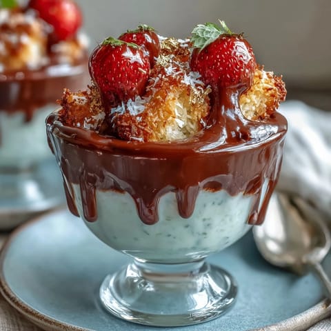 Dubai Chocolate Strawberry Cups