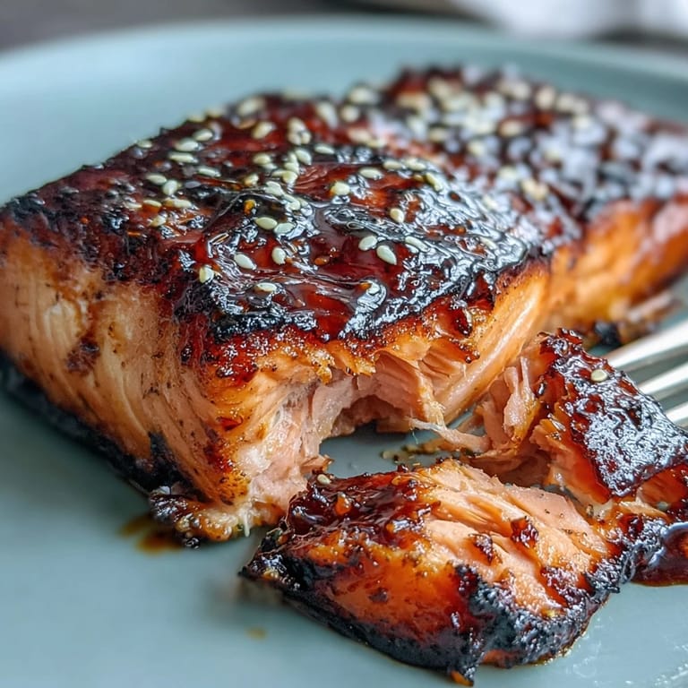 Ein Teller Miso Lachs ruht auf gewölktem Spinat, flankiert von knusprigen Brokkoliröschen und einem Spritzer frischer Zitrone.